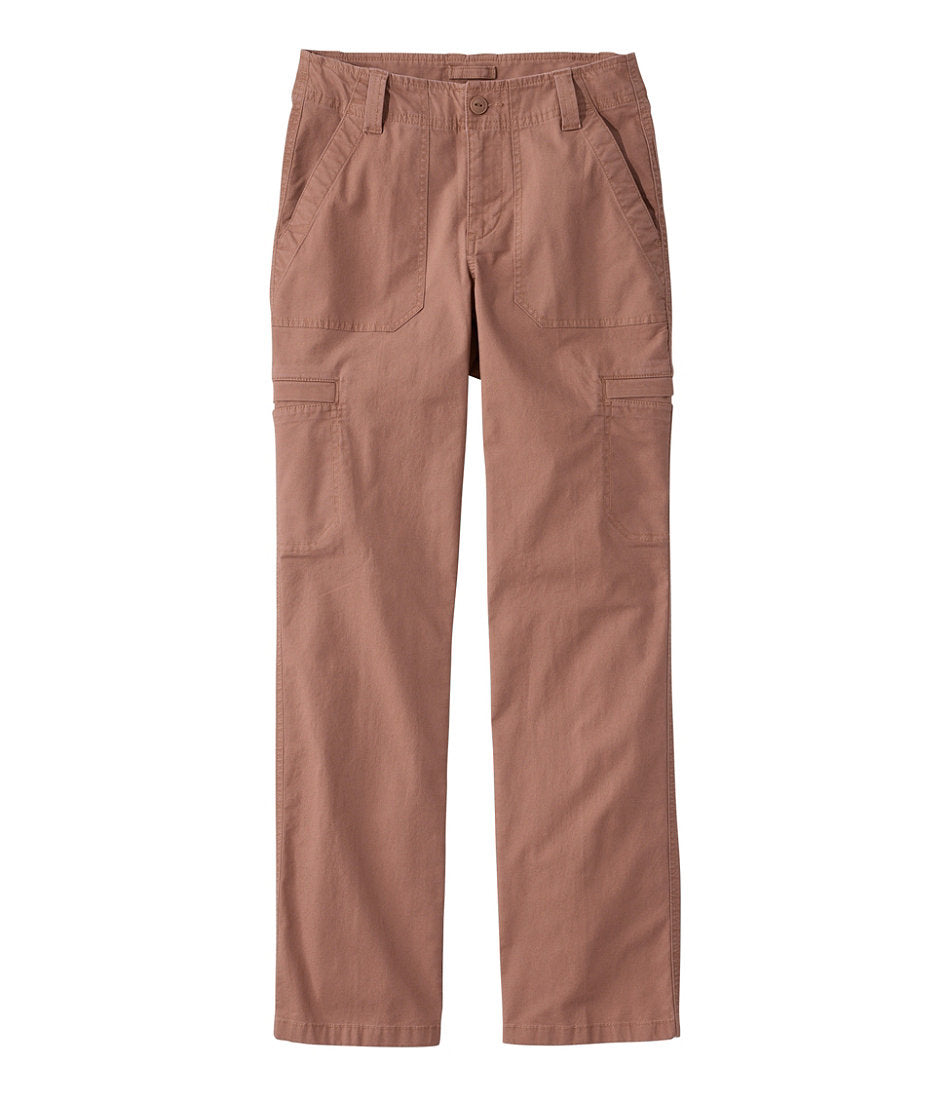 Women's 207 Vintage Cotton Canvas Pants, Mid-Rise Straight-Leg Cargo | L.L.Bean for sale