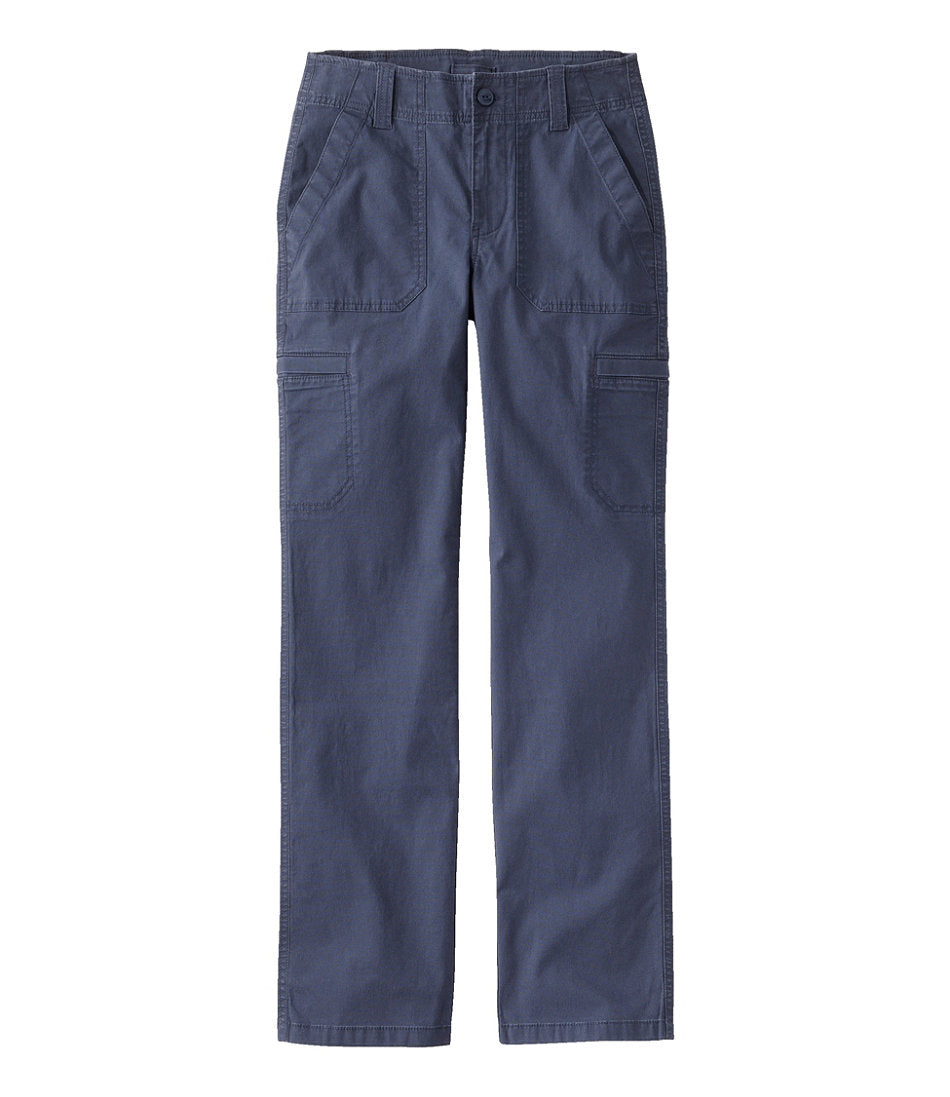 Women's 207 Vintage Cotton Canvas Pants, Mid-Rise Straight-Leg Cargo | L.L.Bean for sale