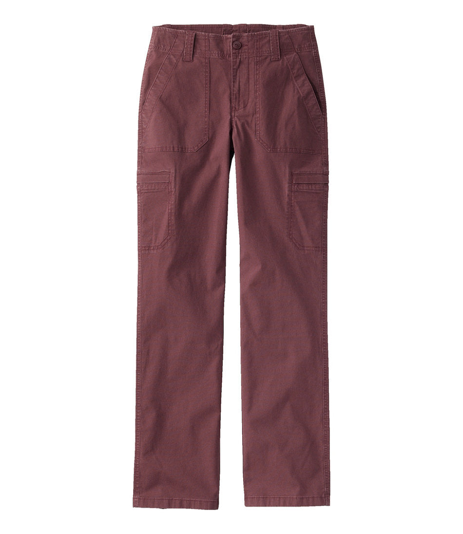 Women's 207 Vintage Cotton Canvas Pants, Mid-Rise Straight-Leg Cargo | L.L.Bean for sale