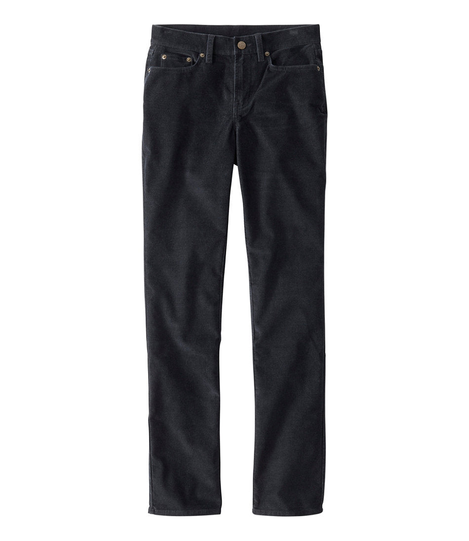 Women's BeanFlex Five-Pocket Corduroy Pants, Mid-Rise Straight-Leg | L.L.Bean near me