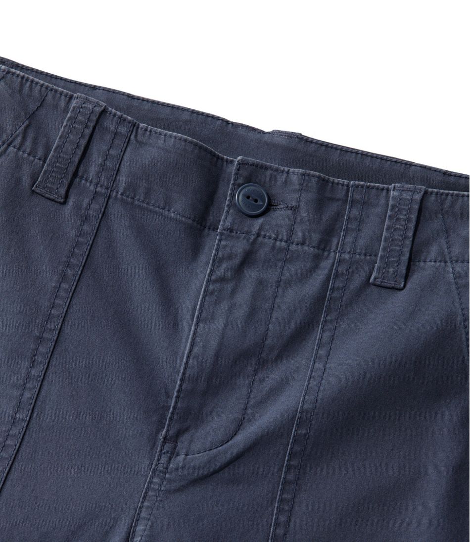 Women's 207 Vintage Cotton Canvas Pants, High-Rise Wide-Leg | L.L.Bean online