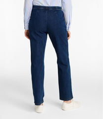 Women's Perfect Fit Pants, Denim Straight-Leg | L.L.Bean for sale
