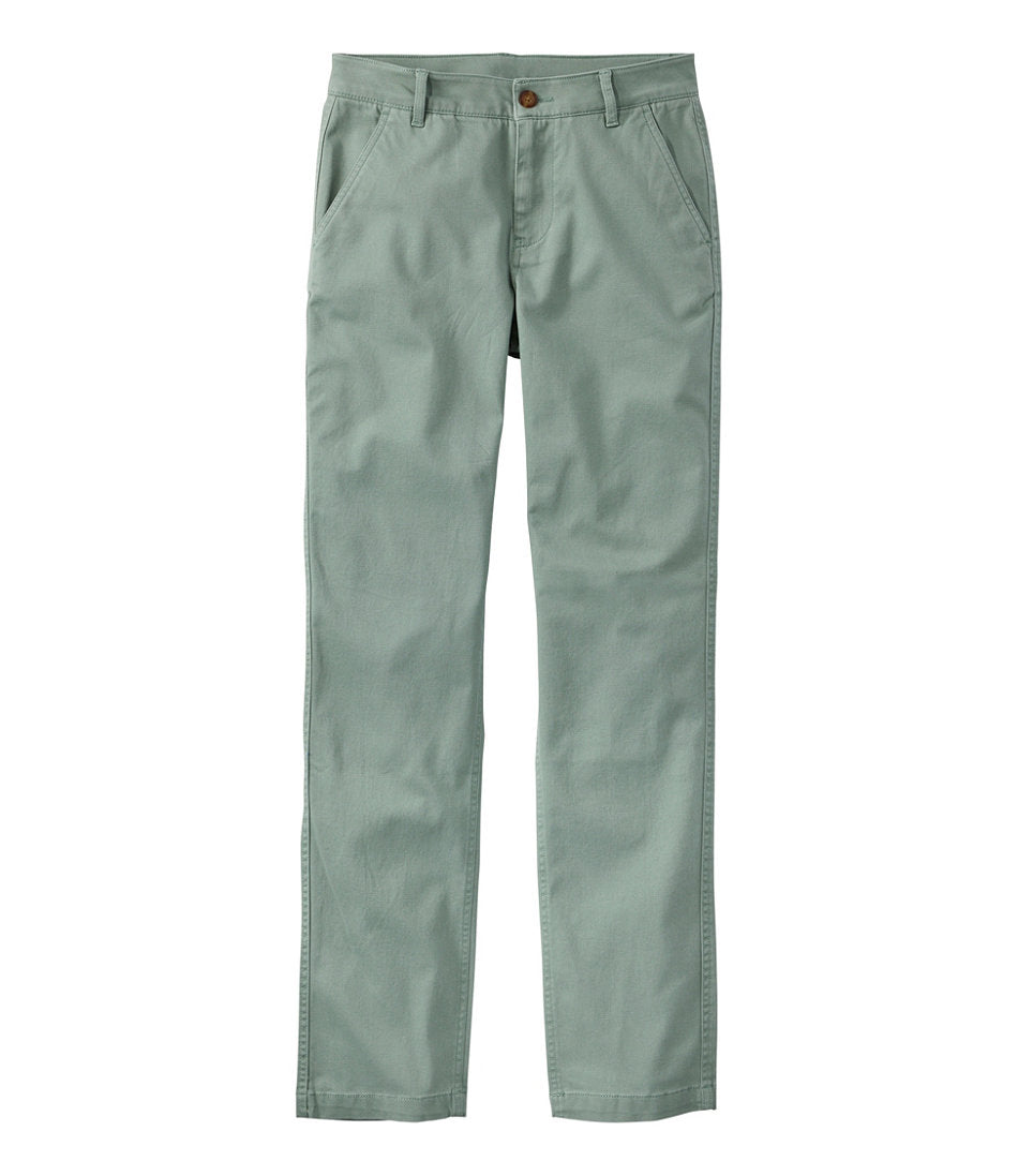 Women's Comfort Stretch Pants, Mid-Rise Straight-Leg Chino | L.L.Bean on sale