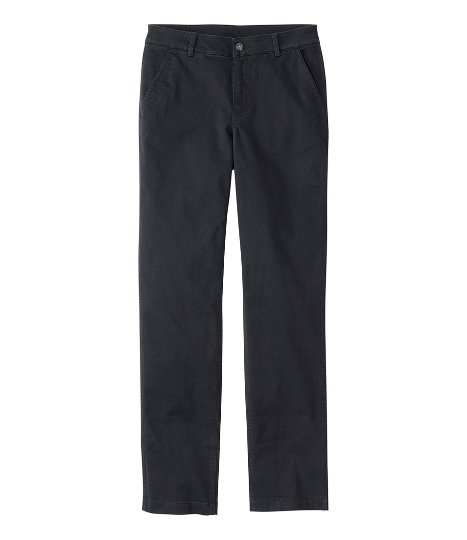 Women's Comfort Stretch Pants, Mid-Rise Straight-Leg Chino | L.L.Bean on sale