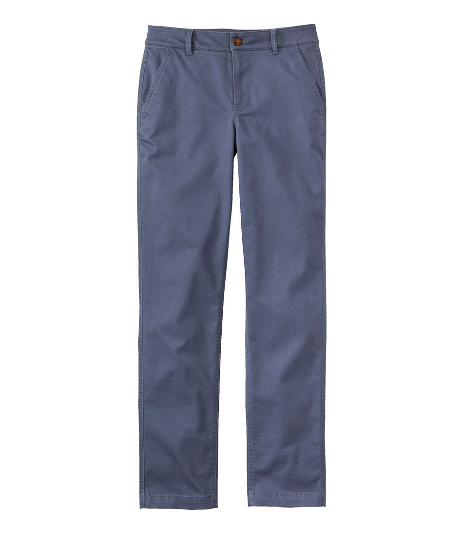 Women's Comfort Stretch Pants, Mid-Rise Straight-Leg Chino | L.L.Bean on sale