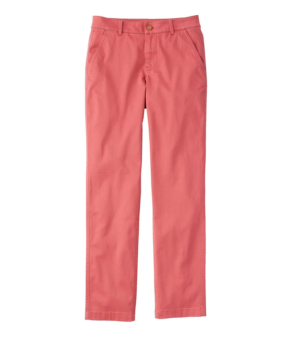 Women's Comfort Stretch Pants, Mid-Rise Straight-Leg Chino | L.L.Bean on sale
