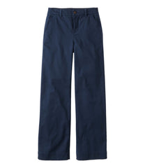 Women's Comfort Stretch Pants, Mid-Rise Wide-Leg Chino | L.L.Bean outlet