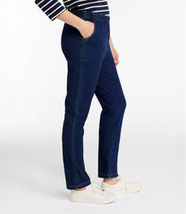Women's Perfect Fit Pants, Denim Original Tapered Leg | L.L.Bean online