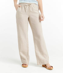 Women's Premium Washable Linen Pull-On Pants | L.L.Bean for sale