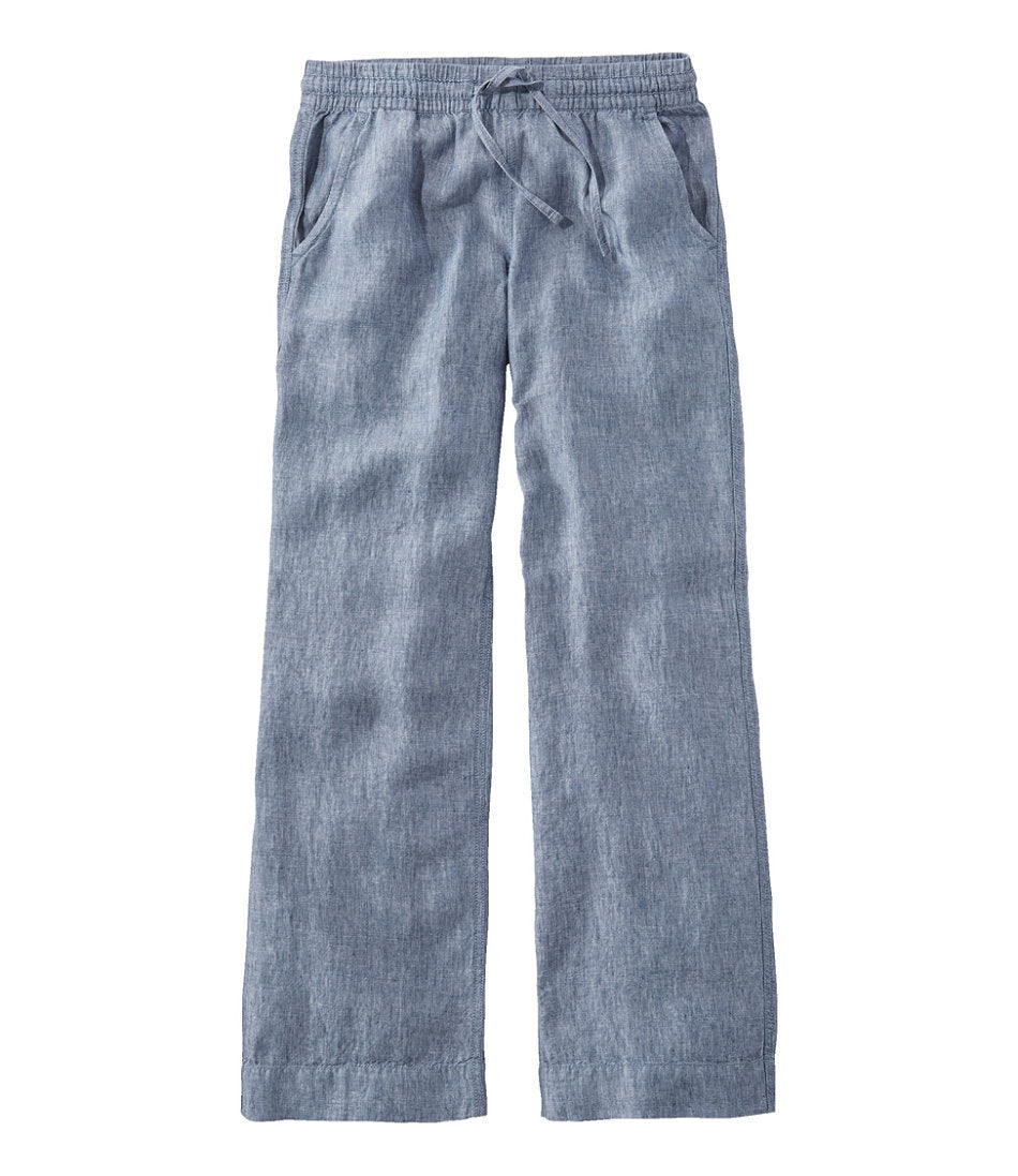 Women's Premium Washable Linen Pull-On Pants | L.L.Bean for sale