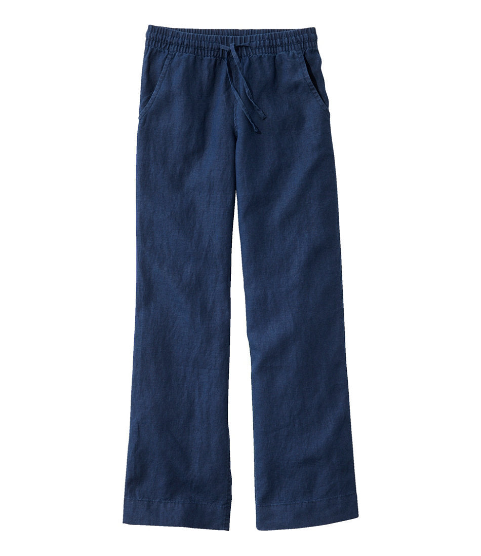 Women's Premium Washable Linen Pull-On Pants | L.L.Bean for sale