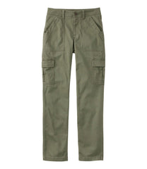 Women's Comfort Stretch Pants, Mid-Rise Straight-Leg Cargo | L.L.Bean online