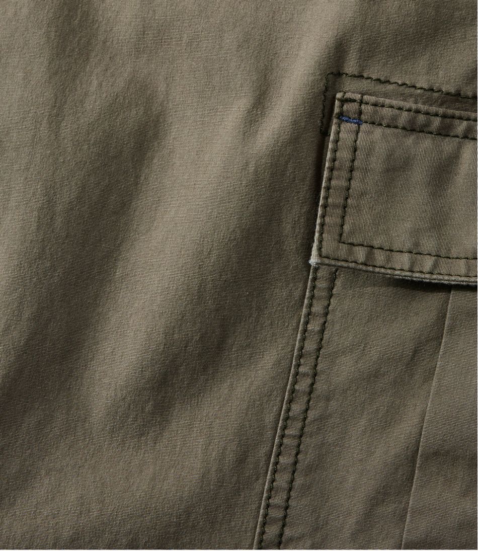 Women's Stretch Canvas Cargo Pants, Mid-Rise Straight-Leg | L.L.Bean online