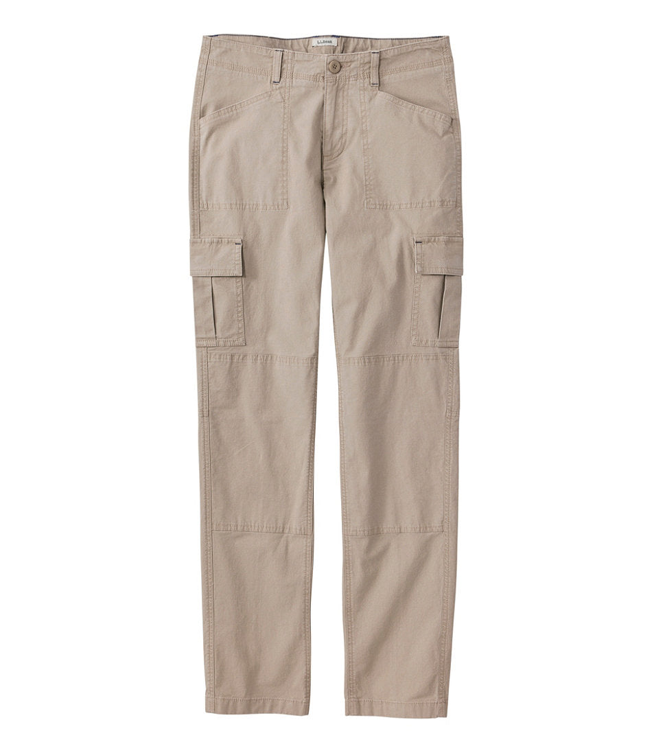 Women's Stretch Canvas Cargo Pants, Mid-Rise Straight-Leg | L.L.Bean online