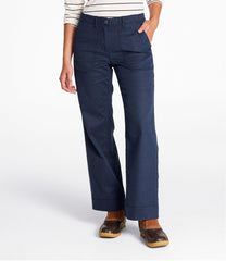 Women's Signature Utility Pants, Mid-Rise Wide-Leg Ankle-Length | L.L.Bean sale