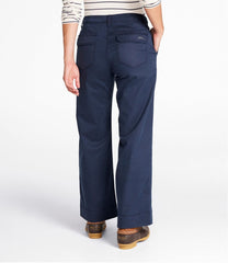 Women's Signature Utility Pants, Mid-Rise Wide-Leg Ankle-Length | L.L.Bean sale