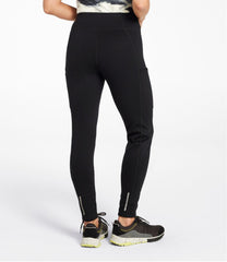 Women's PrimaLoft ThermaStretch Fleece Pocket Tights, Mid-Rise | L.L.Bean for sale