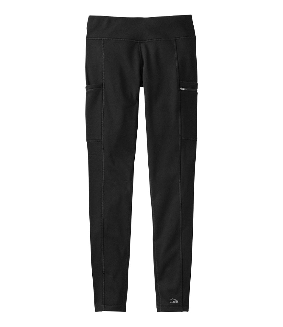 Women's PrimaLoft ThermaStretch Fleece Pocket Tights, Mid-Rise | L.L.Bean for sale