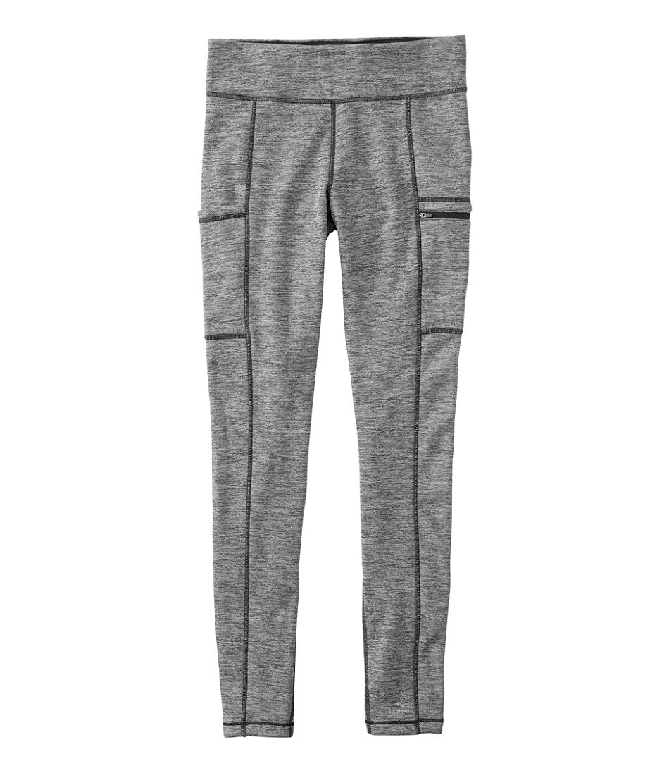 Women's PrimaLoft ThermaStretch Fleece Pocket Tights, Mid-Rise | L.L.Bean for sale