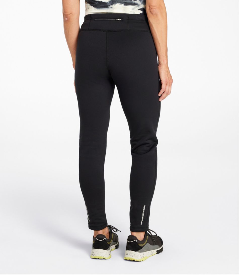Women's PrimaLoft ThermaStretch Fleece Tights, Mid-Rise | L.L.Bean outlet