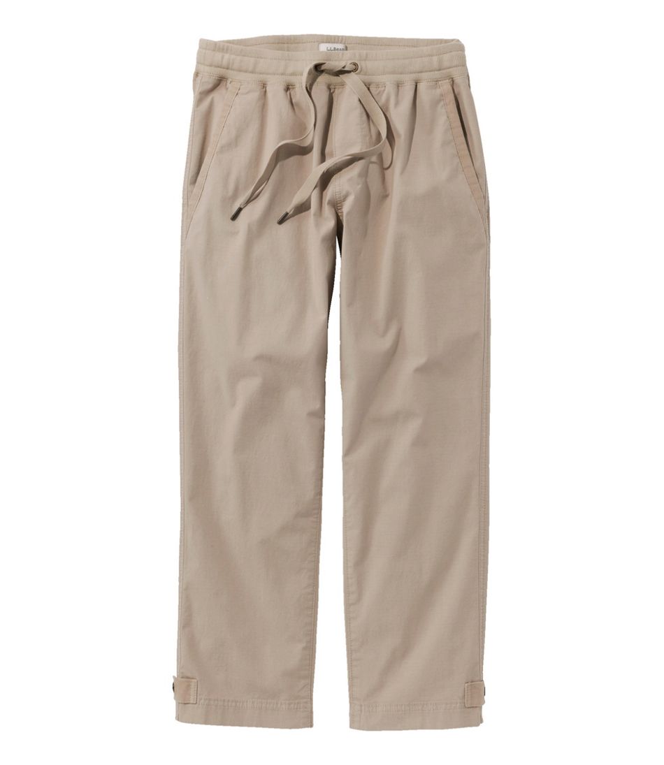 Women's Stretch Ripstop Pull-On Capri Pants, Slim-Leg | L.L.Bean outlet