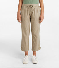 Women's Stretch Ripstop Pull-On Capri Pants, Slim-Leg | L.L.Bean outlet