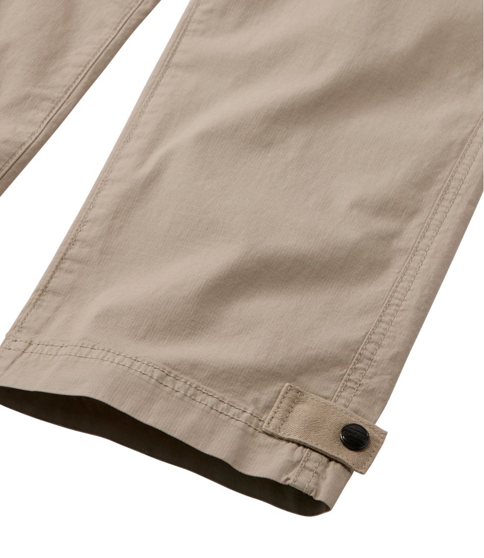 Women's Stretch Ripstop Pull-On Capri Pants, Slim-Leg | L.L.Bean outlet