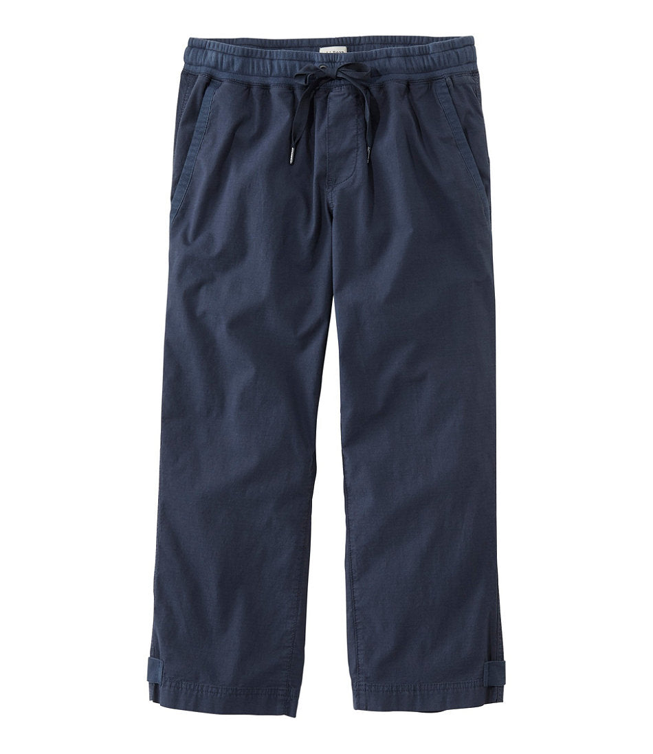 Women's Stretch Ripstop Pull-On Capri Pants, Slim-Leg | L.L.Bean outlet