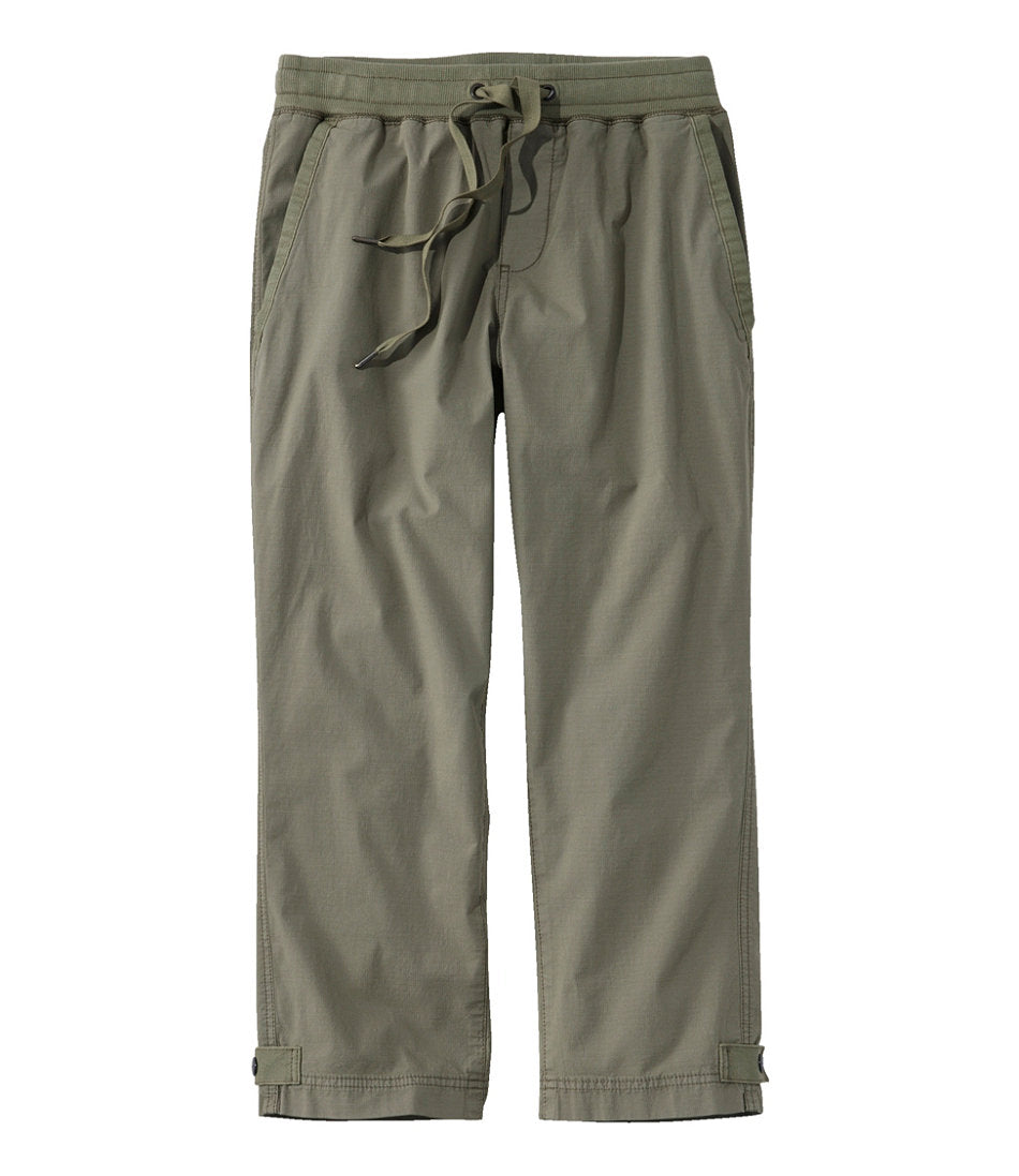 Women's Stretch Ripstop Pull-On Capri Pants, Slim-Leg | L.L.Bean outlet
