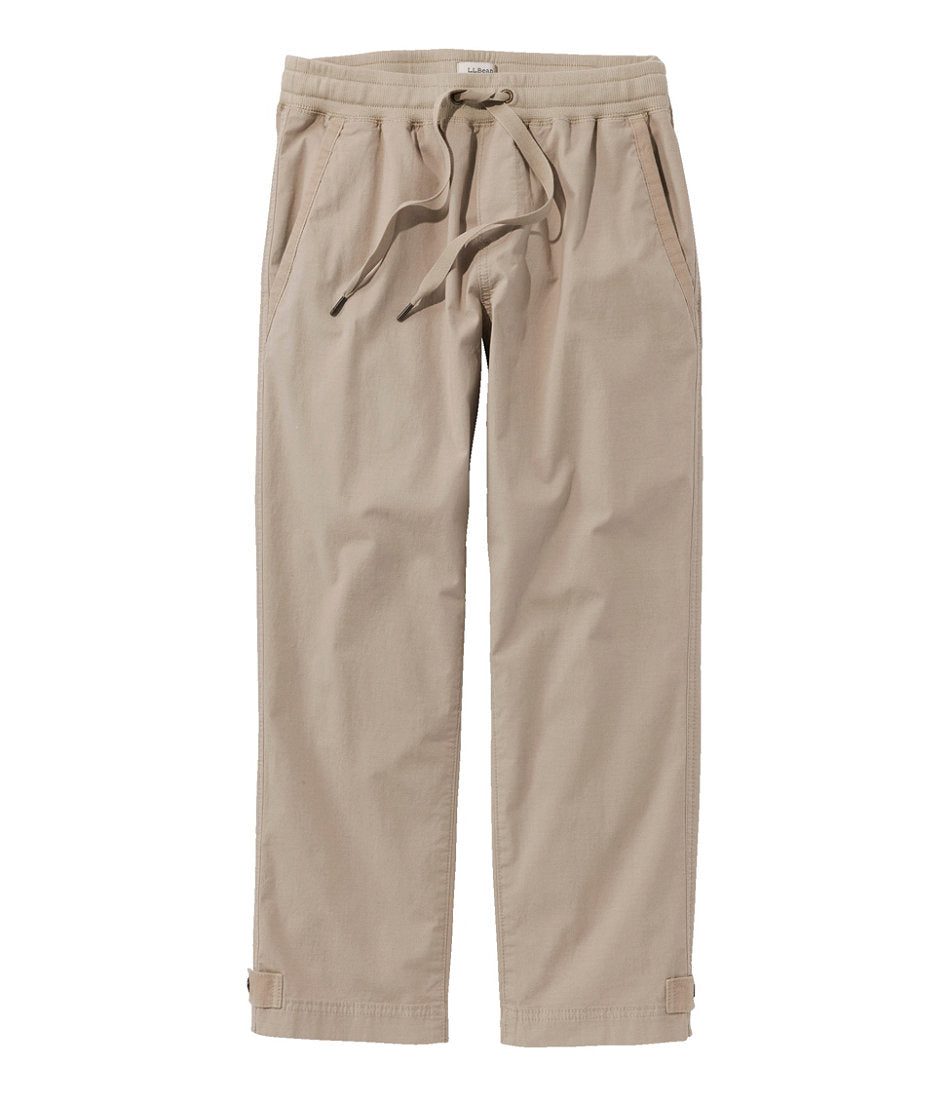 Women's Stretch Ripstop Pull-On Capri Pants, Slim-Leg | L.L.Bean outlet