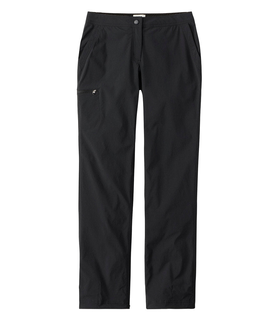 Women's Water-Repellent Comfort Trail Pants, Mid-Rise Straight-Leg | L.L.Bean on sale