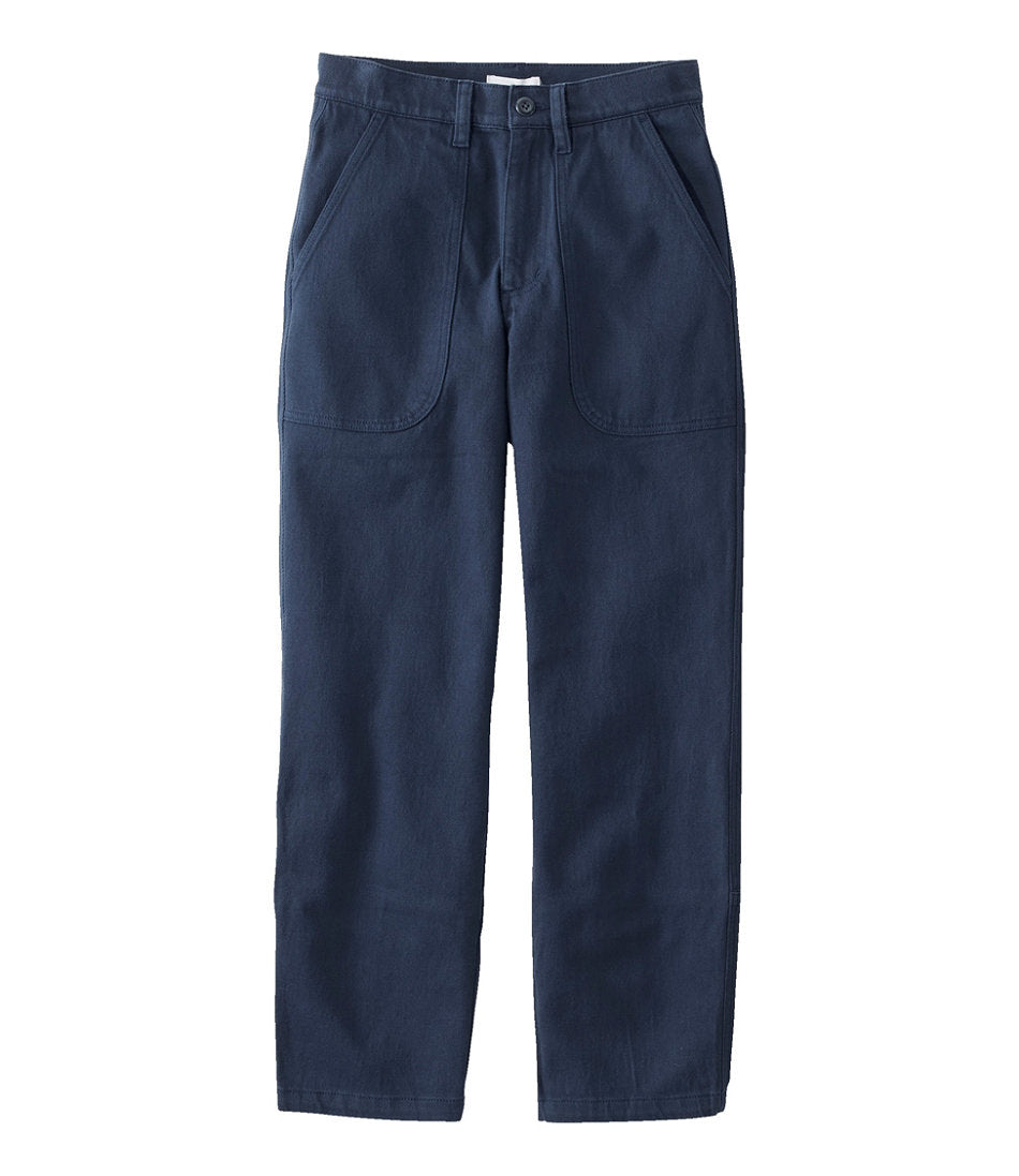 Women's Signature Washed Cotton Barrel Pants, High-Rise Tapered Leg | L.L.Bean near me
