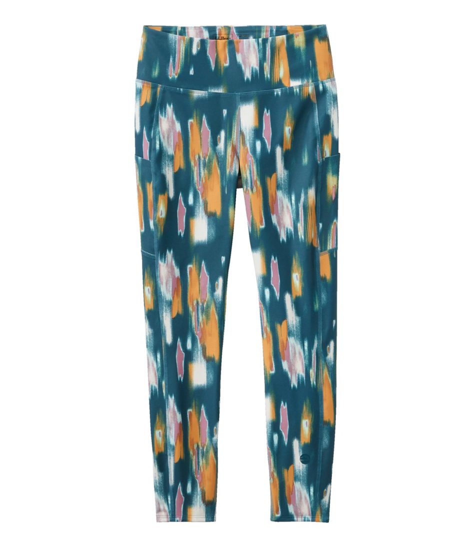 Women's L.L.Bean Everyday Performance 7/8 Leggings, High-Rise Pocket Print | L.L.Bean discount