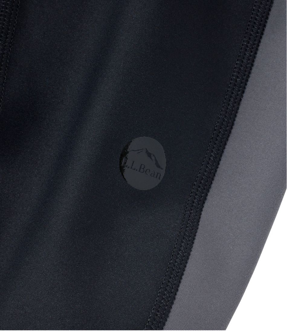 Women's L.L.Bean Everyday Performance 7/8 Leggings, High-Rise Pocket Colorblock | L.L.Bean outlet