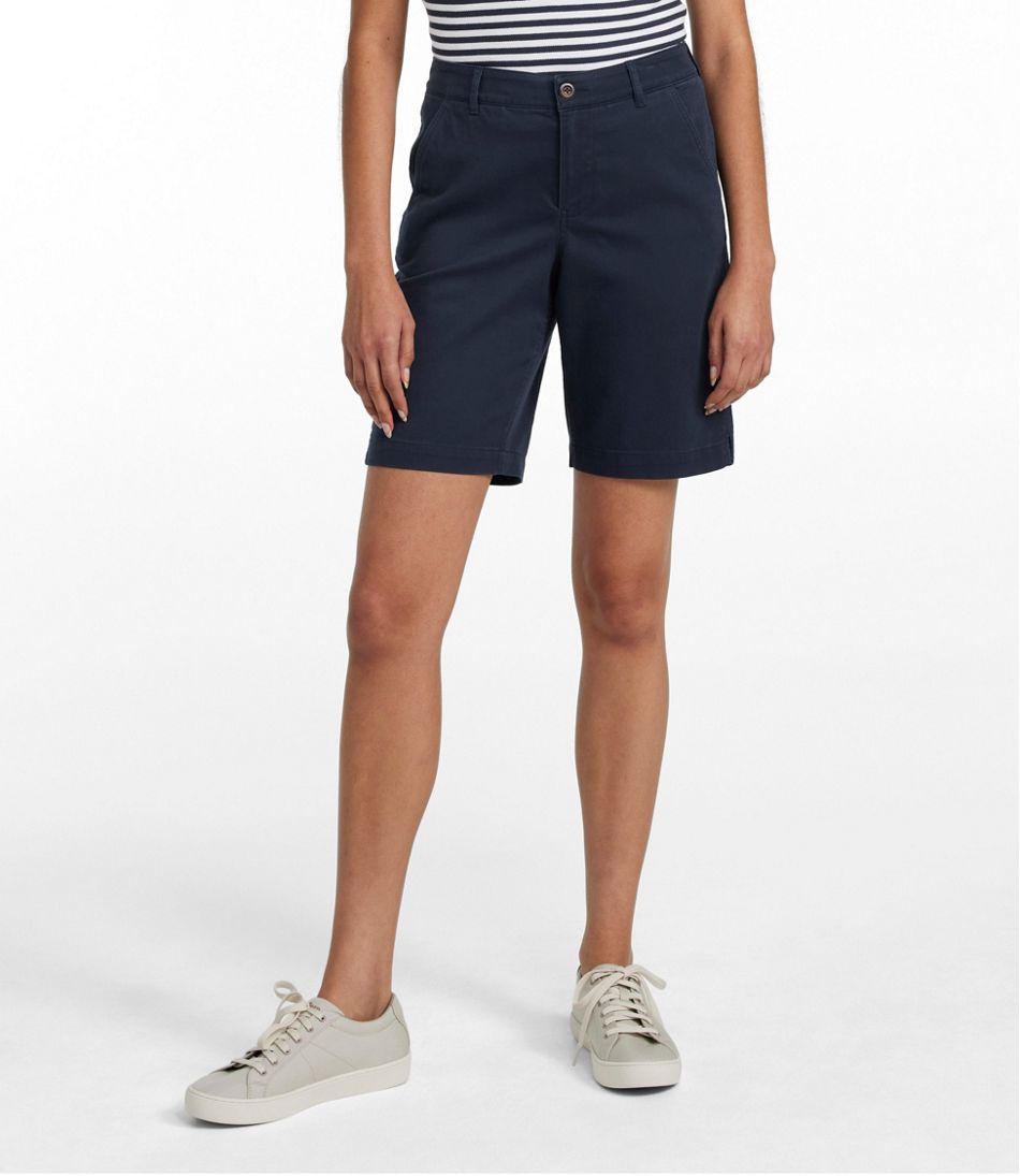 Women's Comfort Stretch Shorts, Chino Bermudas 9" | L.L.Bean discount
