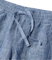 Women's Premium Washable Linen Shorts, Mid-Rise 6" | L.L.Bean online