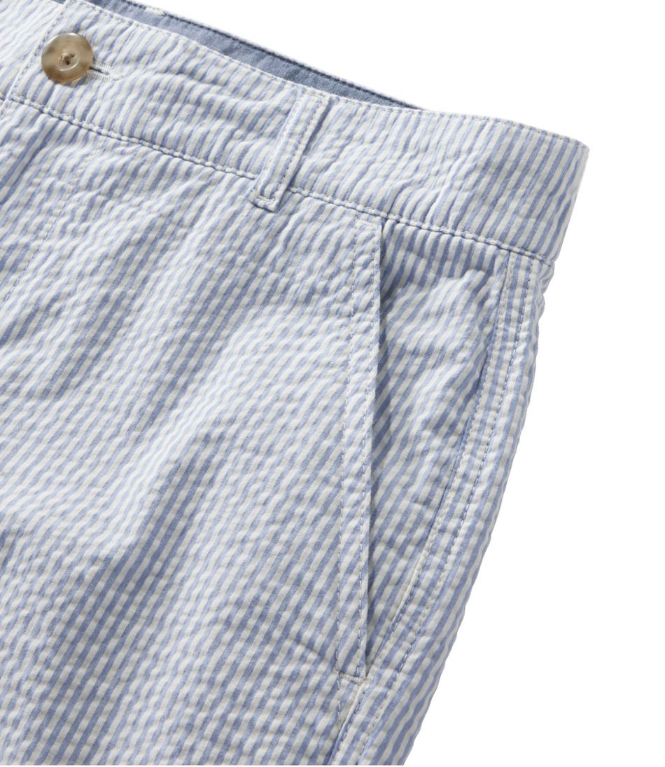 Women's Comfort Stretch Shorts, Seersucker Bermudas 9" | L.L.Bean online