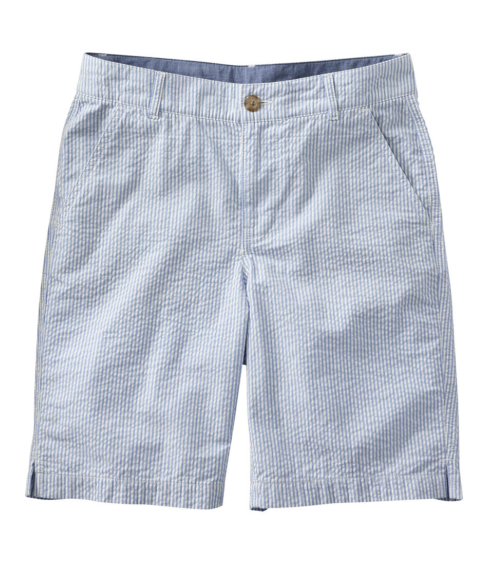 Women's Comfort Stretch Shorts, Seersucker Bermudas 9" | L.L.Bean online