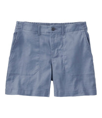 Women's Comfort Stretch Cotton/Linen Shorts, High-Rise 7" | L.L.Bean sale