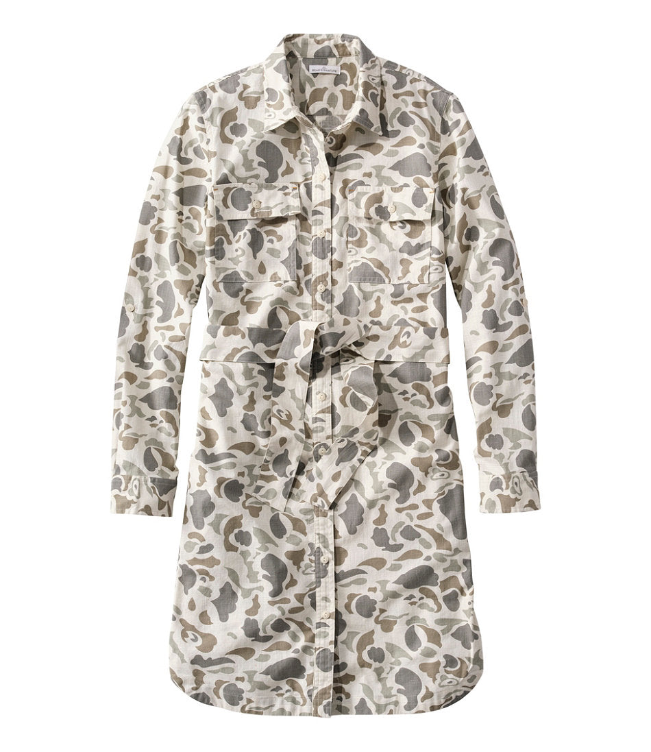 Women's Signature Camp Shirt Dress, Button-Front | L.L.Bean discount