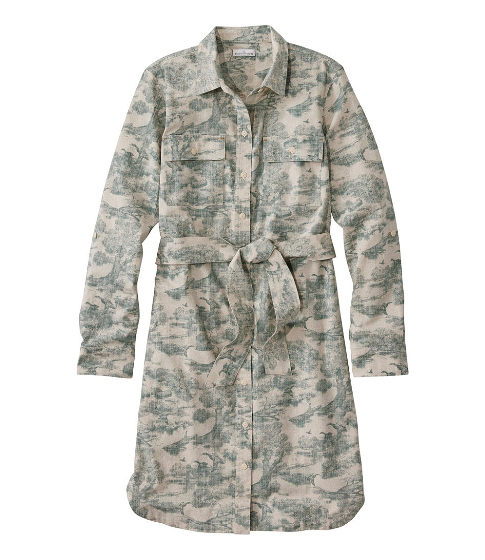 Women's Signature Camp Shirt Dress, Button-Front | L.L.Bean discount