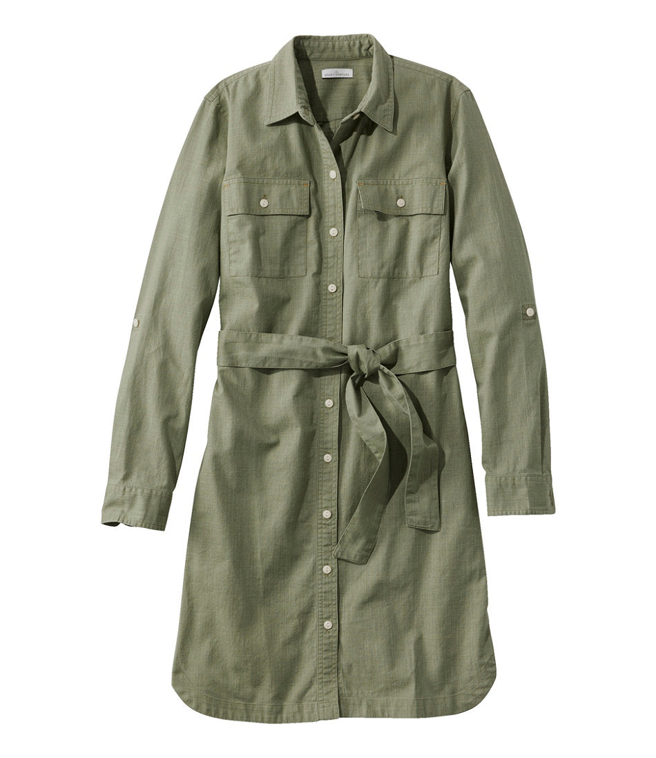 Women's Signature Camp Shirt Dress, Button-Front | L.L.Bean discount