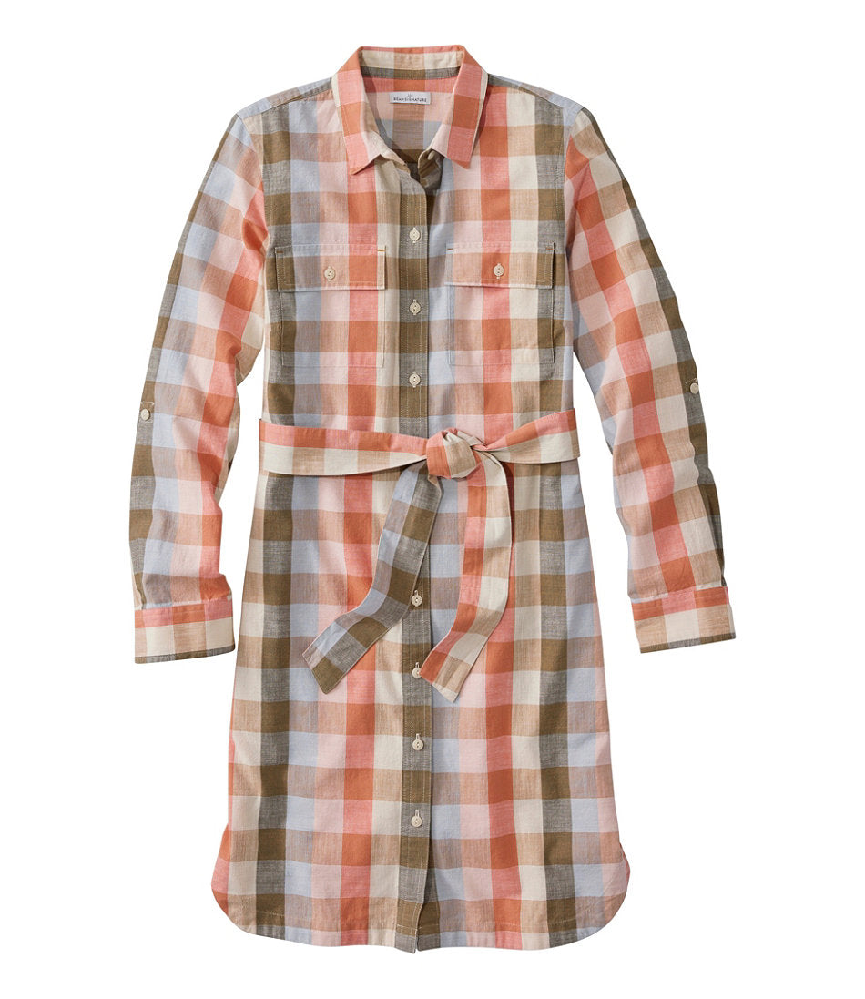 Women's Signature Camp Shirt Dress, Button-Front | L.L.Bean discount