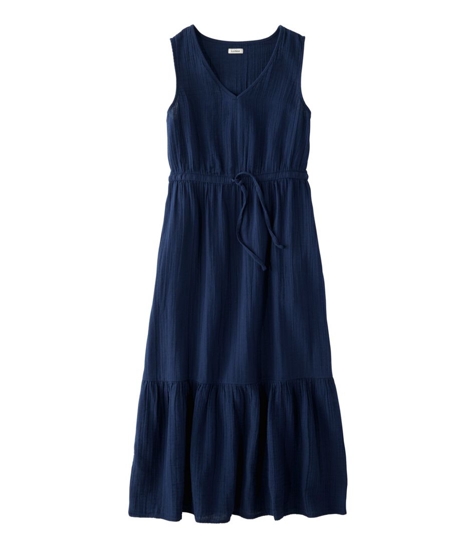 Women's Cloud Gauze Midi Dress | L.L.Bean outlet