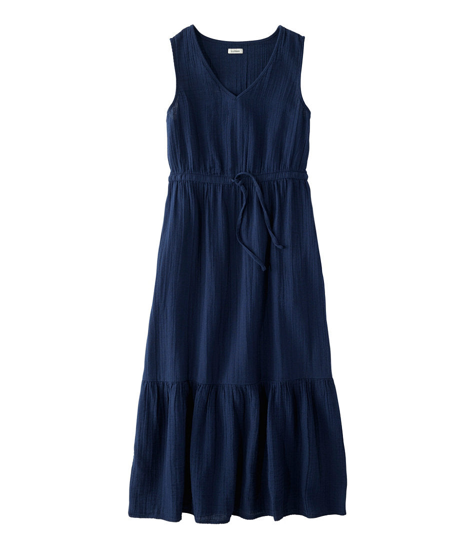 Women's Cloud Gauze Midi Dress | L.L.Bean outlet