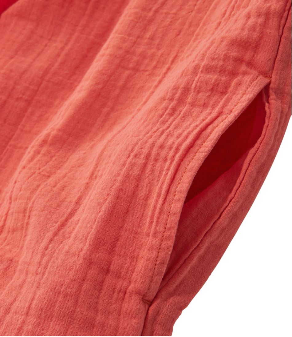 Women's Cloud Gauze Short-Sleeve Shift Dress | L.L.Bean on sale