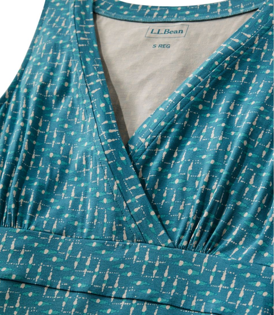 Women's Summer Knit Maxi Dress, Print | L.L.Bean outlet