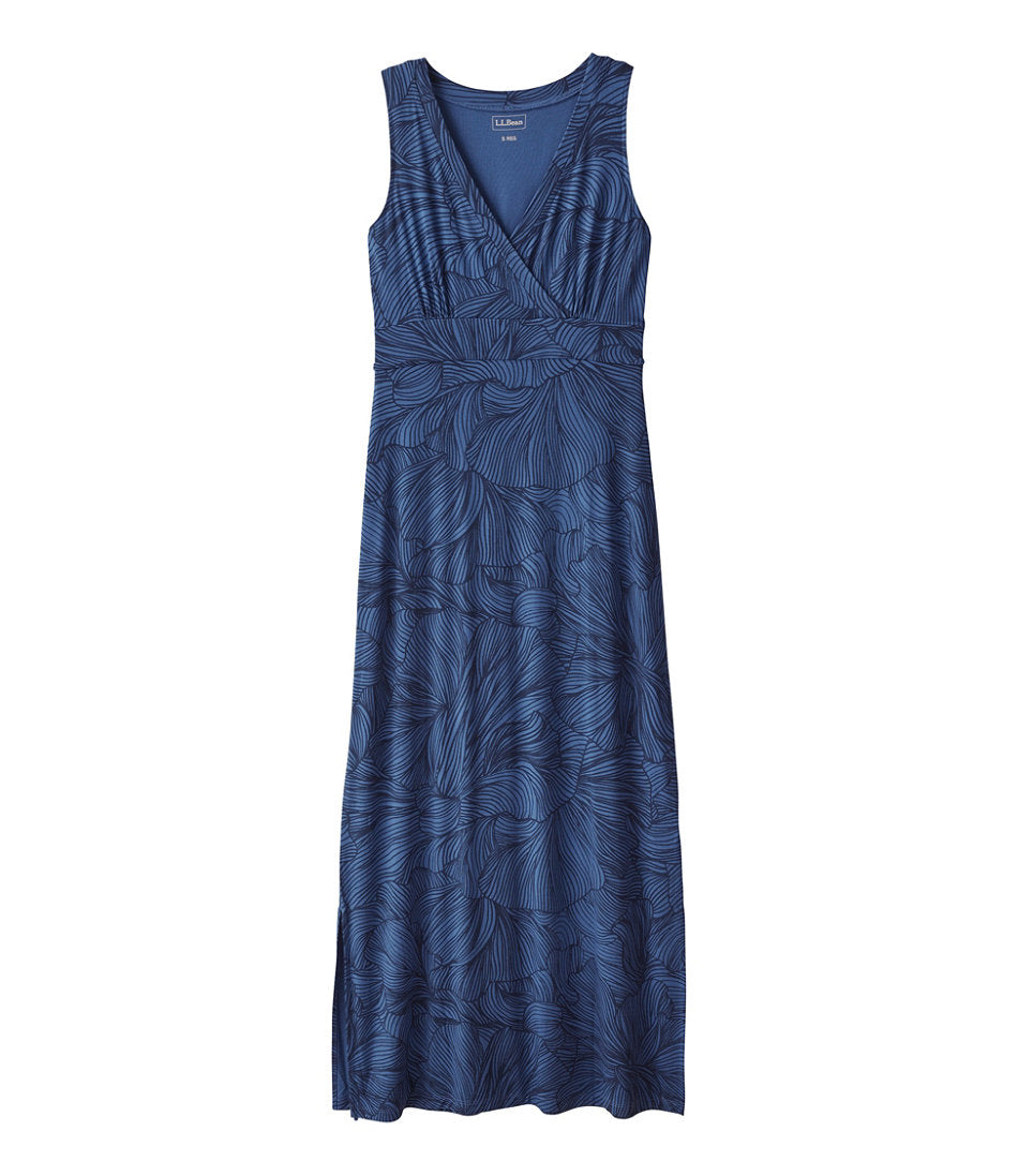 Women's Summer Knit Maxi Dress, Print | L.L.Bean outlet