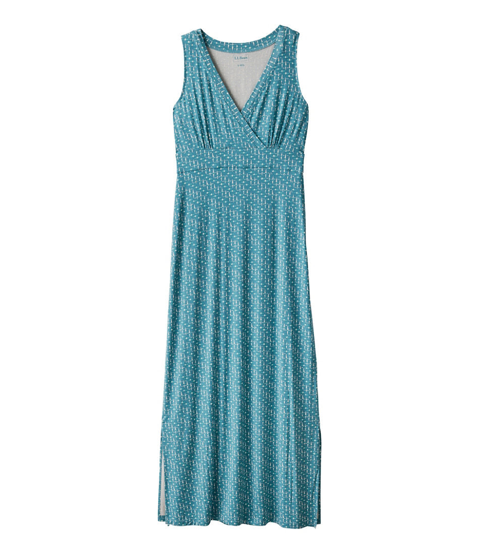 Women's Summer Knit Maxi Dress, Print | L.L.Bean outlet