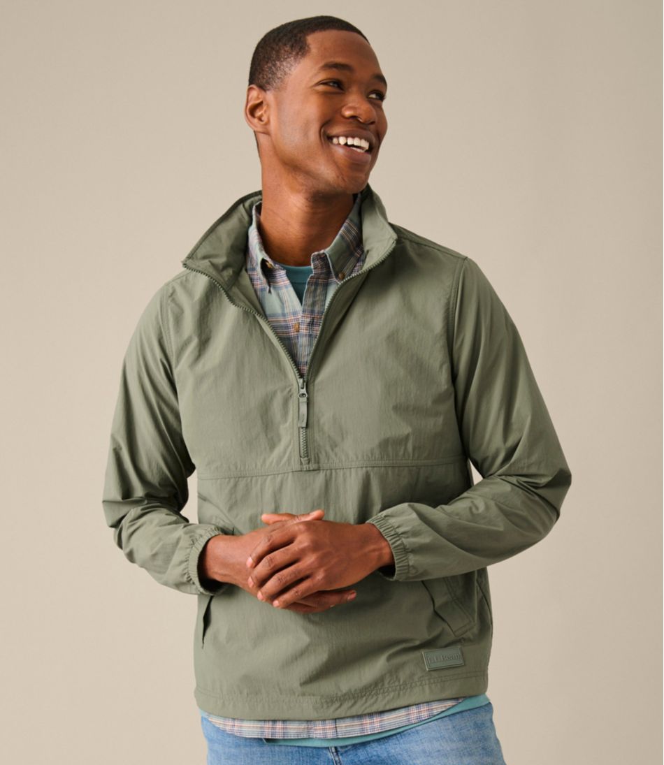 Men's Light and Airy Anorak Windbreaker | L.L.Bean outlet